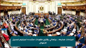 إجراءات صارمة.. برلماني يقترح عقوبات مشددة لجرائم غسيل الأموال